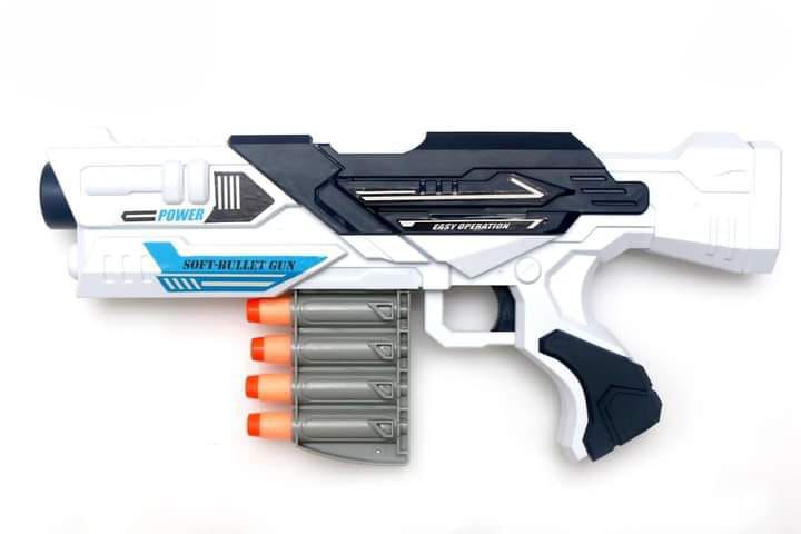 Star Wars Stormtrooper Soft Bullet Gun – Safe Foam Dart Blaster Toy for Kids | Mcshop.pk
