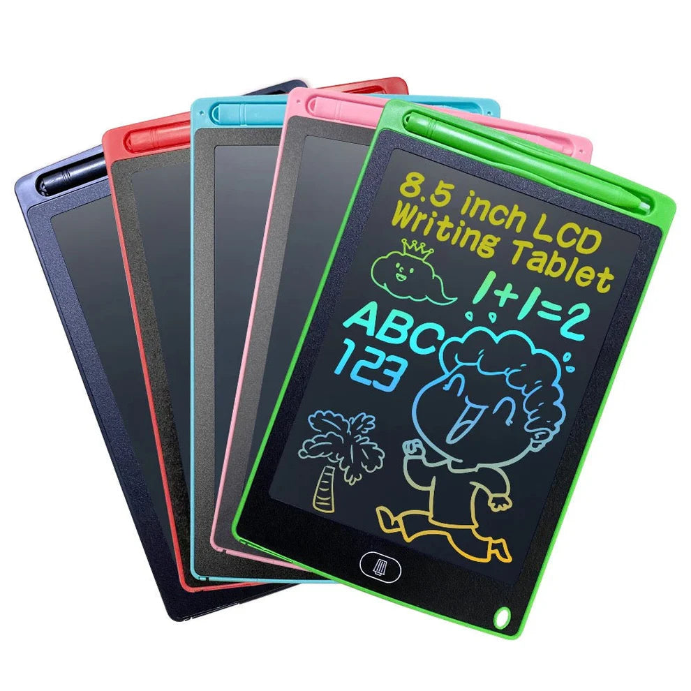 8.5 Inch LCD Writing Tablet for Kids: Multicolor Drawing Pad