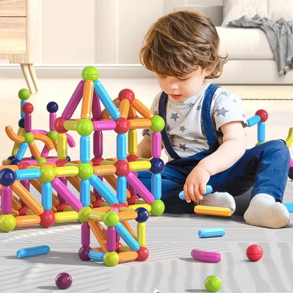 Magnetic Building Blocks Set for Kids 3+ | Educational & Creative Toy