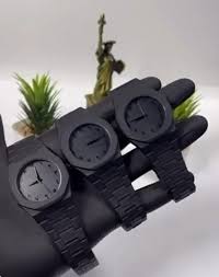 Arabic Aura Watch for Men Featuring Durable Fiber Chain