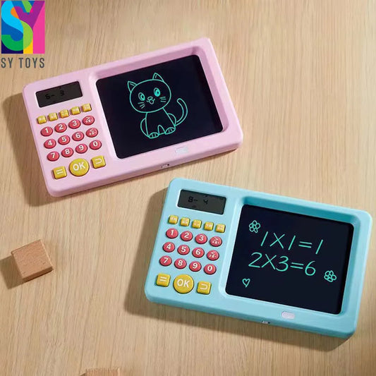Math Games for Kids Electronic Oral Arithmetic Practice with LCD Writing Tablet