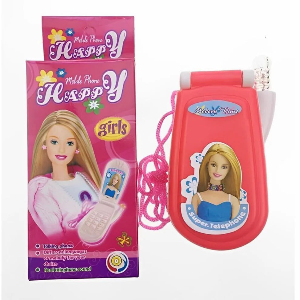 Barbie Mobile phone toy for kids with light & music
