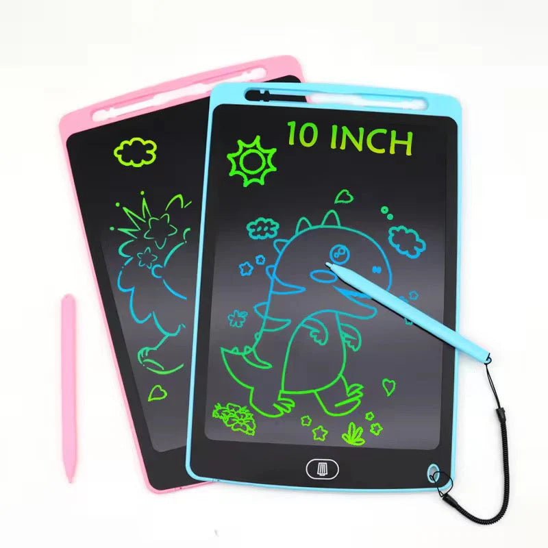 10-Inch LCD Writing Tablet – Colorful Screen Drawing Pad for Kids & Adults