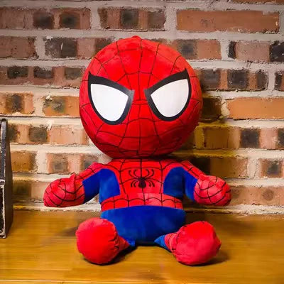 Spider-Man Plush Toy – Jumbo Face Edition (43cm)