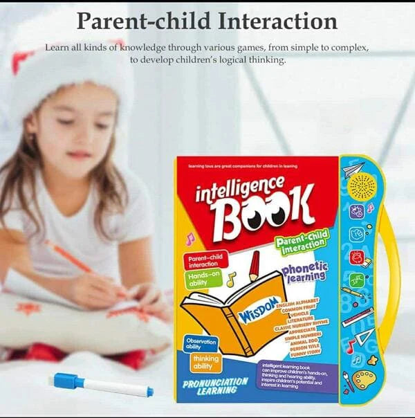 E Book for Kids Early Education Educational Toys | Intelligence Book for Kids