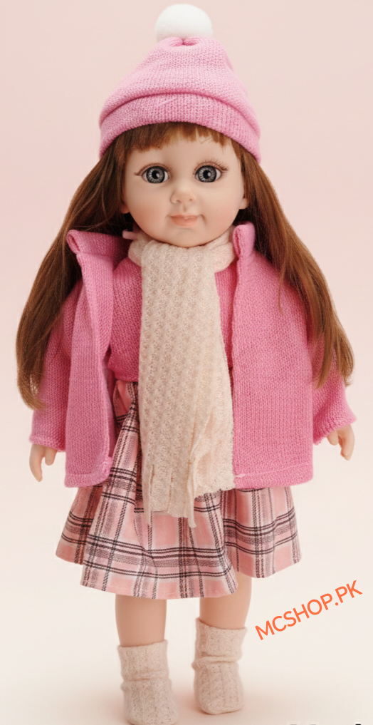 Cufan Premium Smart Doll Gift Set - Realistic Winter Collection (Pink Edition)